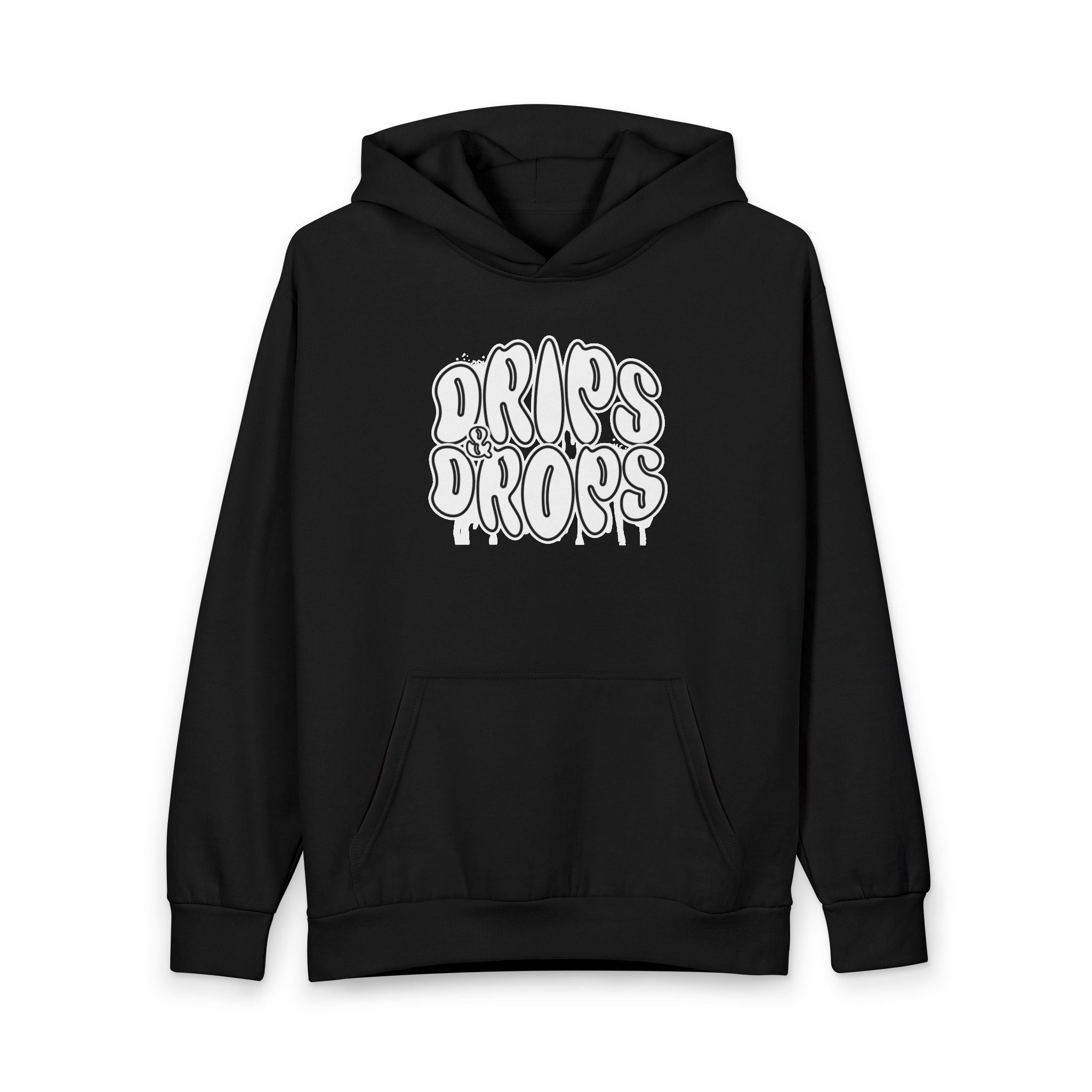 Drips & Drops Urban Graphic Hoodie – Premium Streetwear Pullover