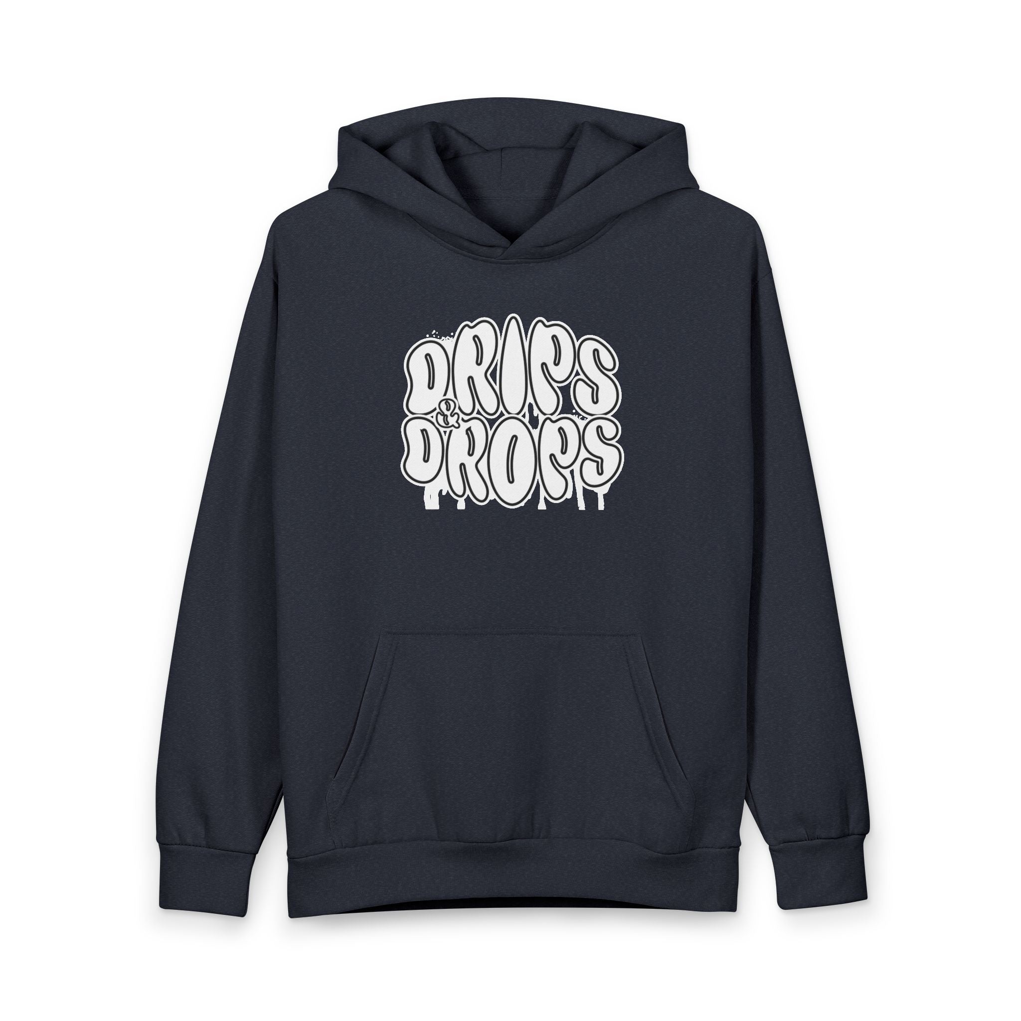 Drips & Drops Urban Graphic Hoodie – Premium Streetwear Pullover