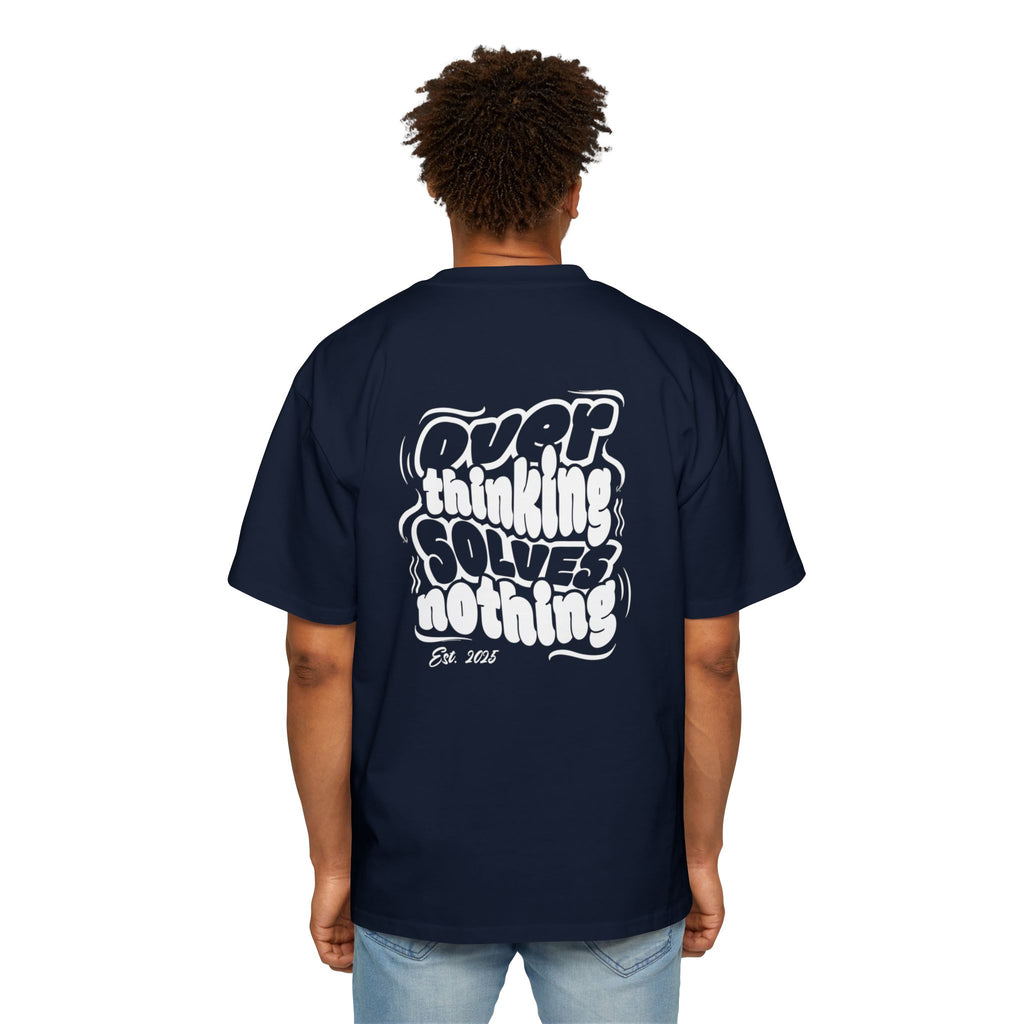Progress Over Perfection T-Shirt | Black & Navy | Front & Back Print
